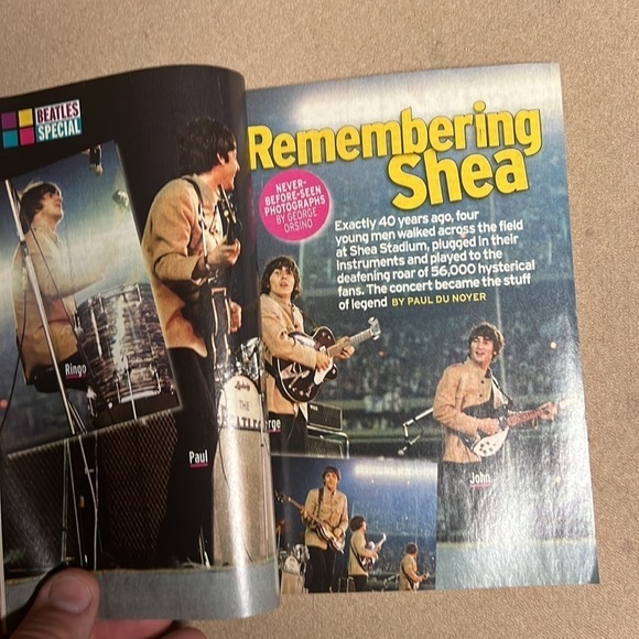 Rare - 2005 TV Guide featuring the Beatles at Shea Stadium. Paul Cover - Picture 2 of 4